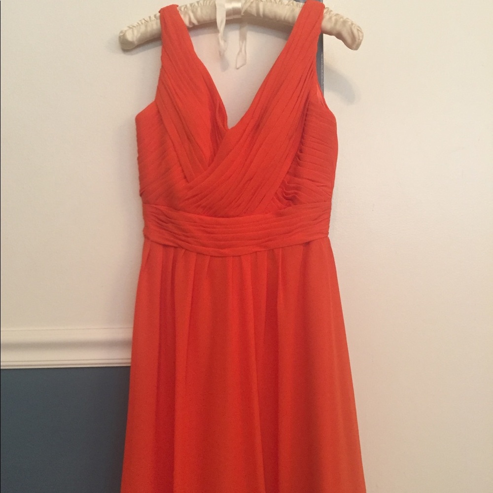Sunburnt Orange Dress